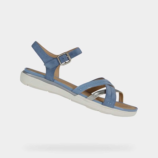 Geox Respira Light Blue Womens Sandals SS20.7ON1173